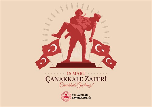 18 Mart Çanakkale Zaferi'nin 108.yıl dönümü kapsamında anma töreni düzenlendi.